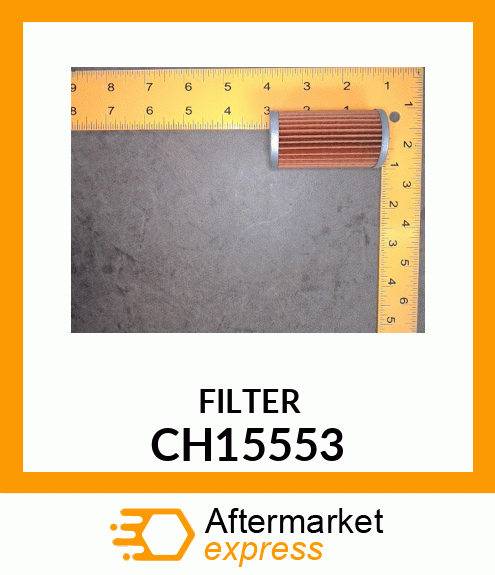 FILTER ELEMENT, ELEMENT, FUEL FILTE CH15553