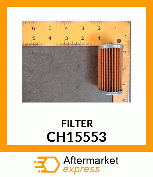 FILTER ELEMENT, ELEMENT, FUEL FILTE CH15553