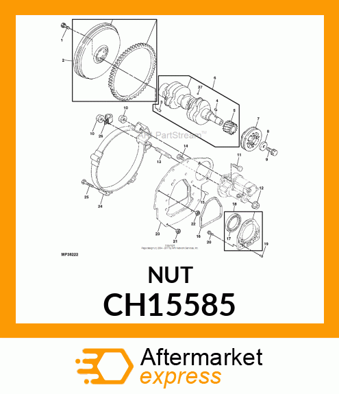 Nut CH15585