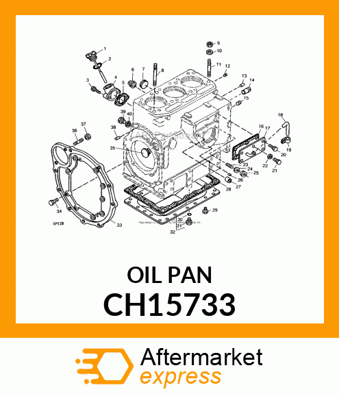 Oil Pan CH15733