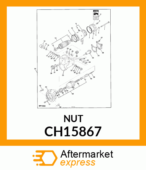 NUT CH15867