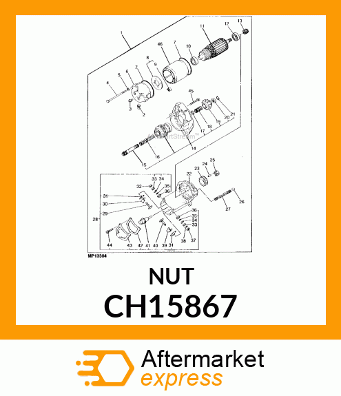 NUT CH15867