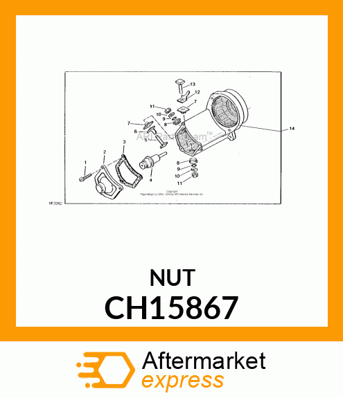 NUT CH15867