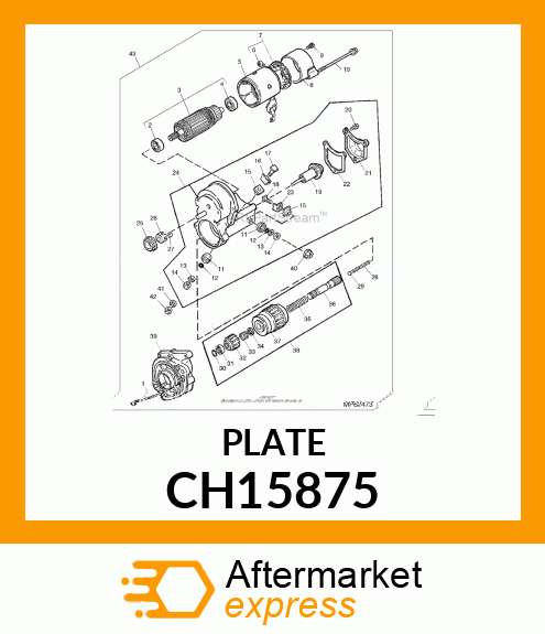 PLATE CH15875