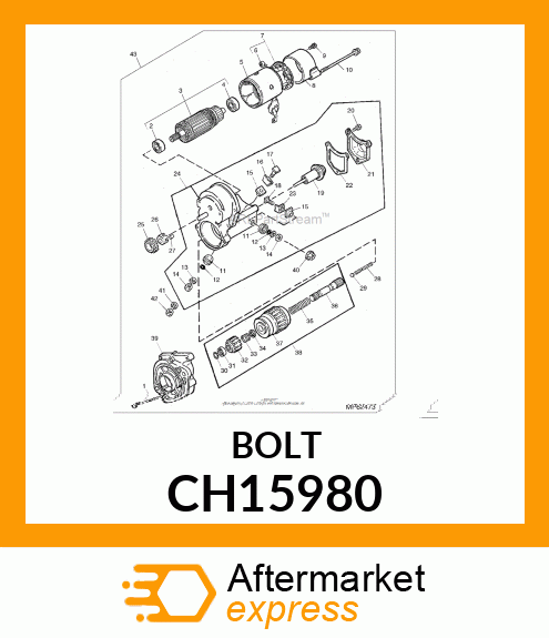 BOLT CH15980