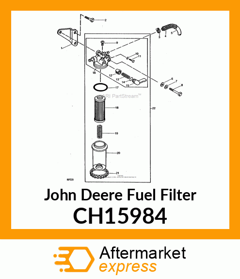 FILTER, FUEL, ASSEMBLY CH15984