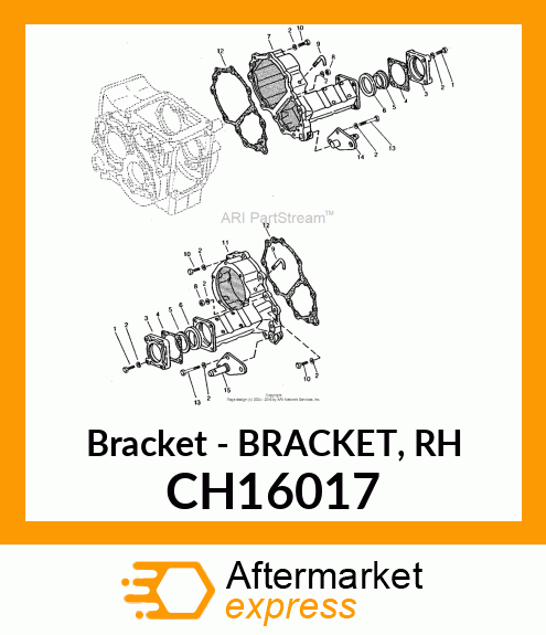 Bracket - BRACKET, RH CH16017