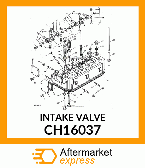 Intake Valve CH16037