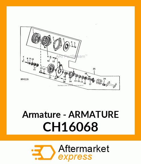 Armature - ARMATURE CH16068