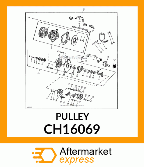 Pulley CH16069