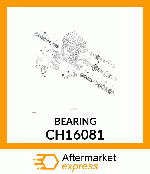 Ball Bearing CH16081