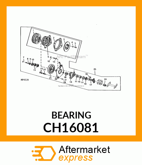 Ball Bearing CH16081