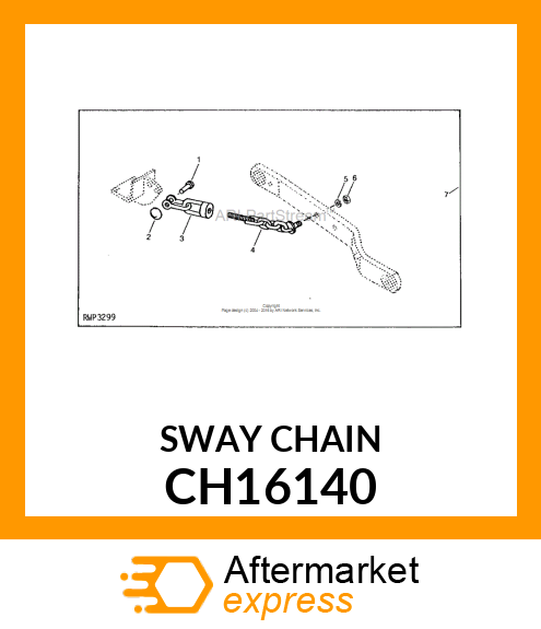 Sway Chain - CHAIN COMP CH16140