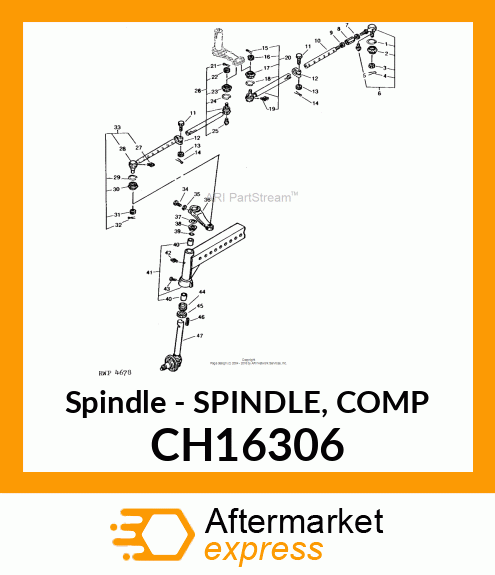 Spindle - SPINDLE, COMP CH16306