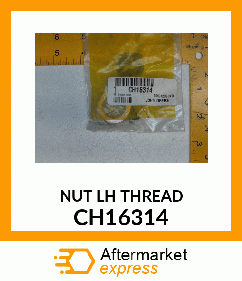 Nut Lh Thread CH16314