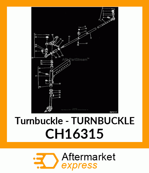 Turnbuckle - TURNBUCKLE CH16315