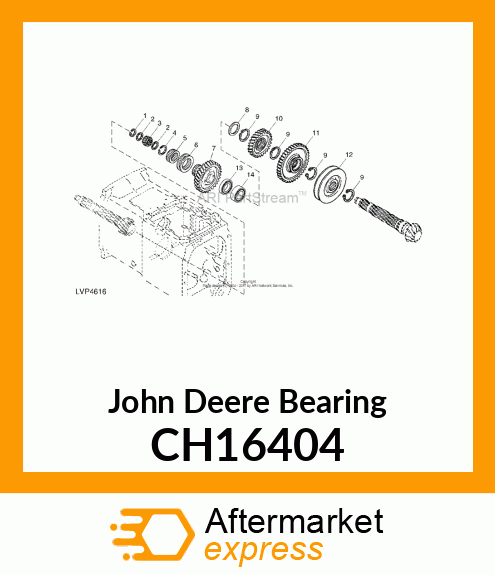 BEARING, BALL CH16404