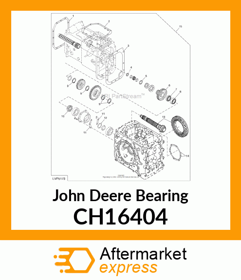 BEARING, BALL CH16404