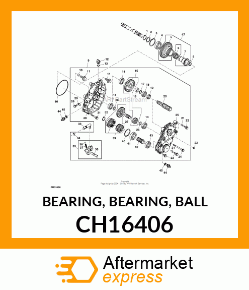 BEARING, BEARING, BALL CH16406