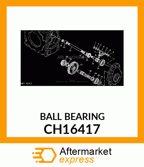 Ball Bearing CH16417