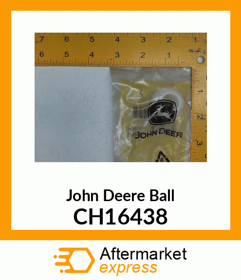 BALL, SHIFT LEVER CH16438