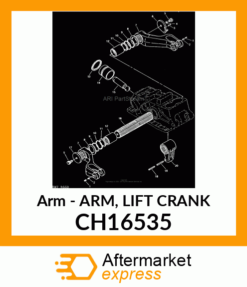 Arm Lift Crank CH16535