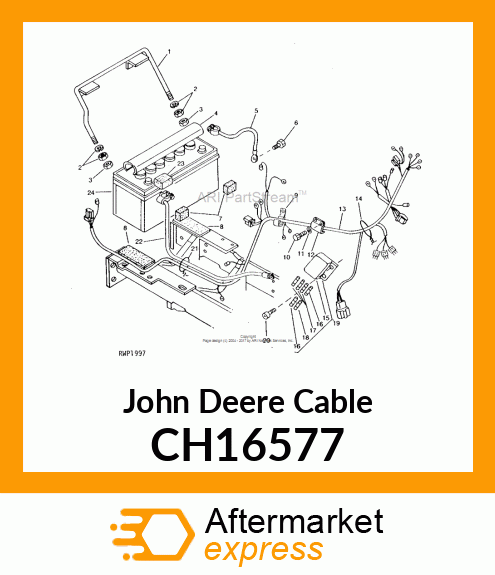 CABLE, CABLE, BATTERY CH16577