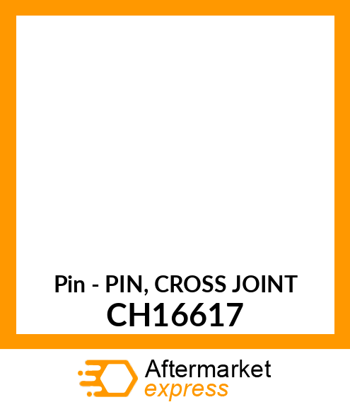 Pin - PIN, CROSS JOINT CH16617