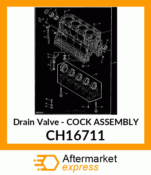 Drain Valve CH16711