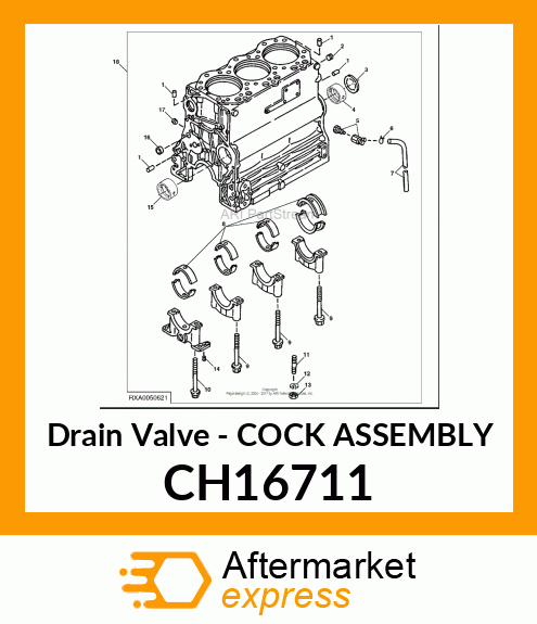 Drain Valve CH16711