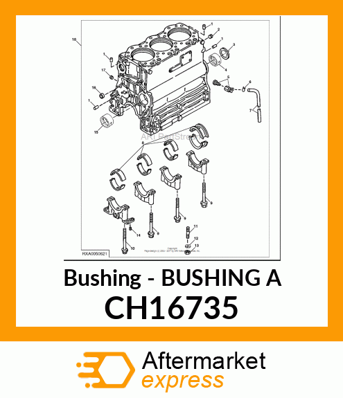 Bushing - BUSHING A CH16735