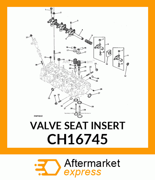 Valve Seat Insert CH16745