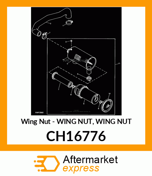 Wing Nut CH16776