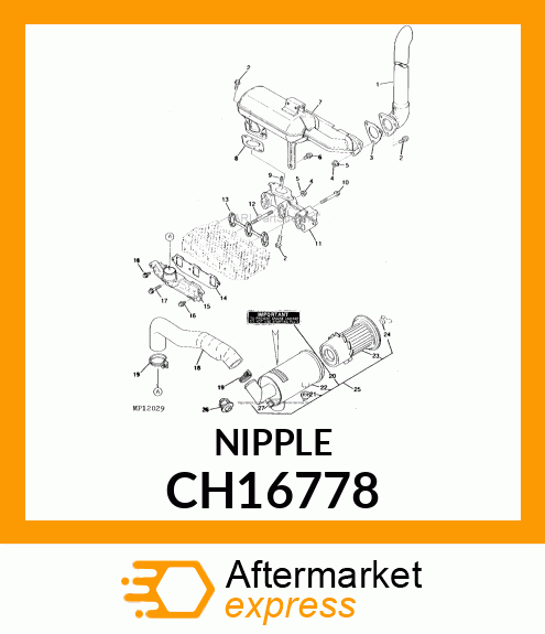 NIPPLE CH16778