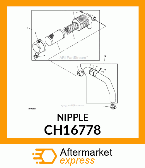 NIPPLE CH16778