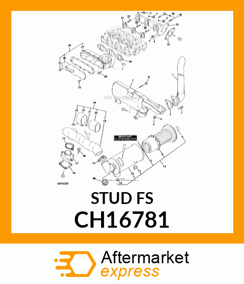 STUD CH16781