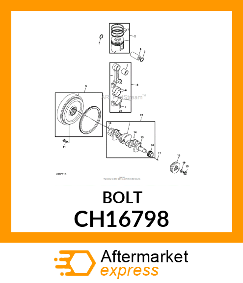 Bolt CH16798