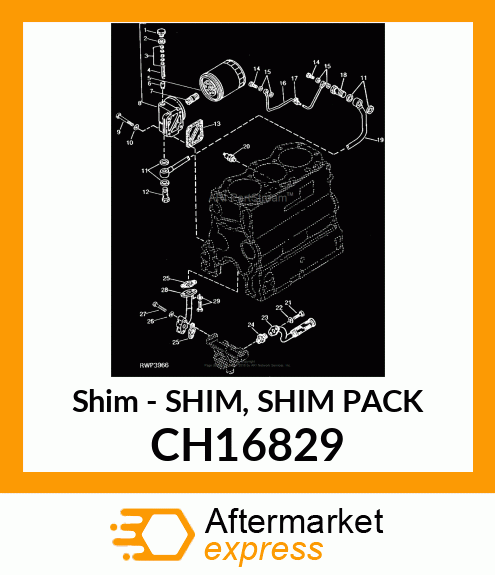 Shim CH16829