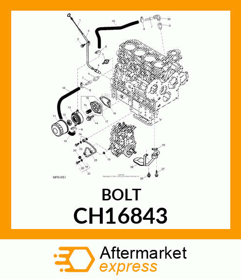 Hollow Screw CH16843