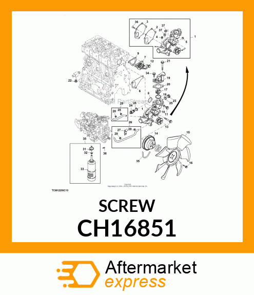 SCREW CH16851