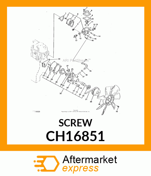 SCREW CH16851