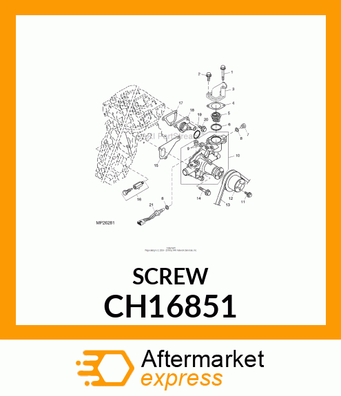 SCREW CH16851