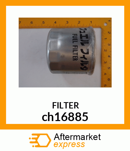 FILTER, FUEL ch16885