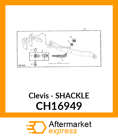 Clevis - SHACKLE CH16949