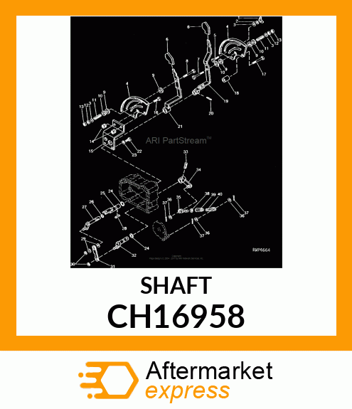 Shaft Position Lever CH16958