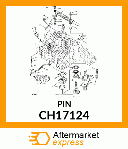 PIN, PIN, ROLL CH17124