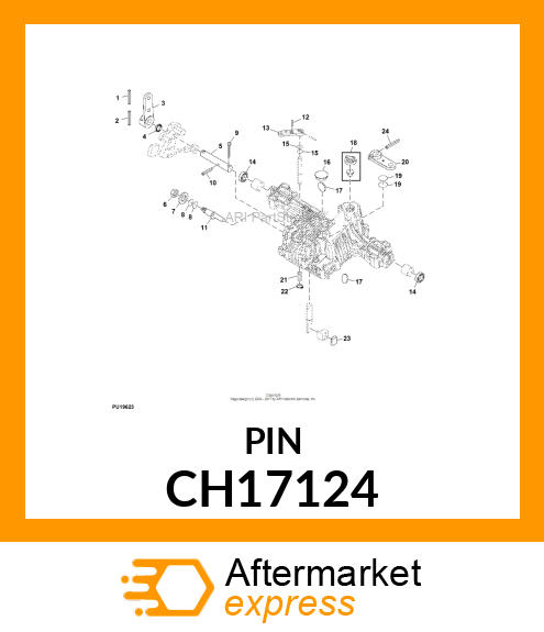 PIN, PIN, ROLL CH17124