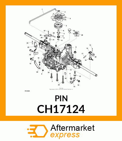 PIN, PIN, ROLL CH17124