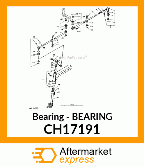 Bearing - BEARING CH17191