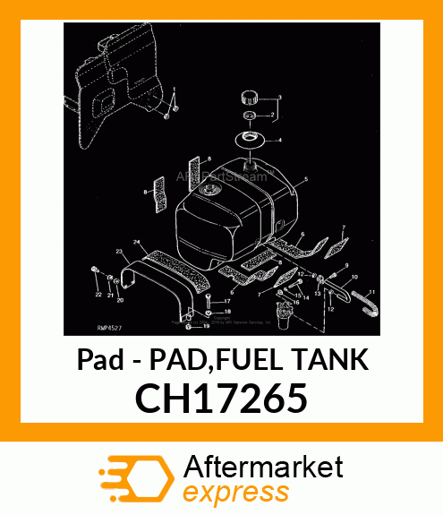 Pad Fuel Tank CH17265